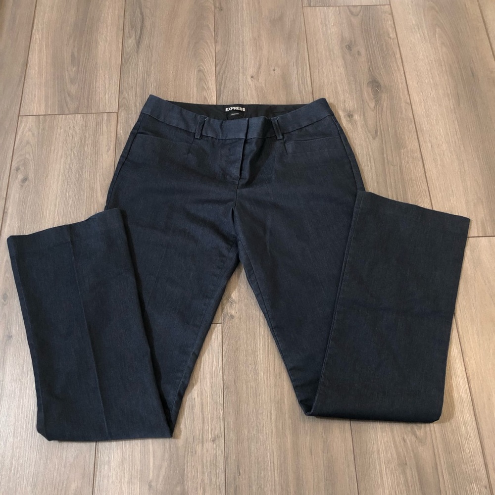 Express Columnist Boot Cut Trouser Dress Pants